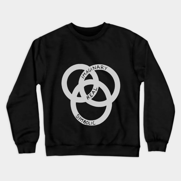 Imaginary Real Symbolic Crewneck Sweatshirt by przezajac